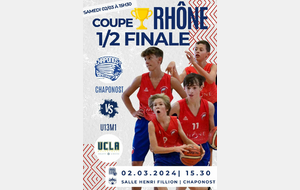 Matchs 1/2 finales de coupe du Rhône 