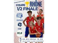 Matchs 1/2 finales de coupe du Rhône 