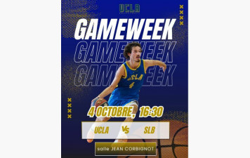 Match R1 : UCLA - Sud Lyonnais Basket à Lissieu le 4/10/2026