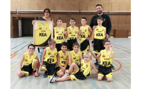 Inauguration des maillots ASCMO U11M  - KEA
